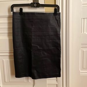 AllSaints coated skirt